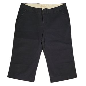 GAP Factory Favorite Chino Wide Leg Cropped Dark Blue Size 18